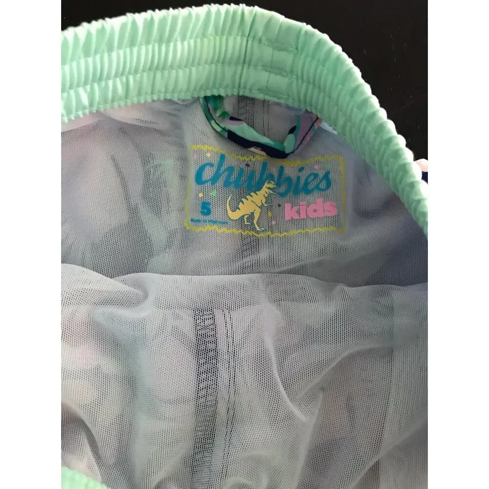 Chubbies Night Fauna Swim Trunks Size 5